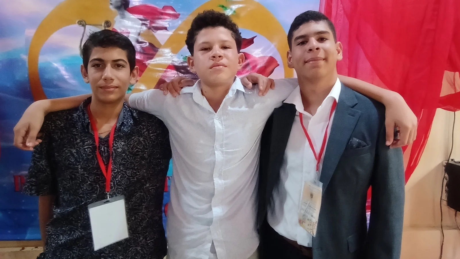 Adrián Hoyos, Samuel Paternina, Said Mercado.