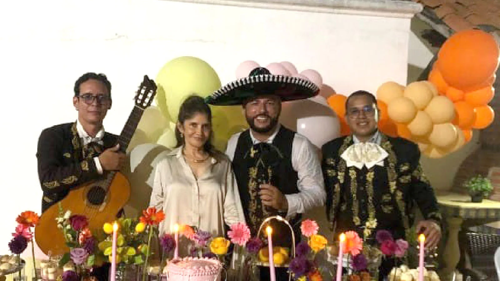 Heider Mejía, Ordalia Ochoa, Luis Miranda y Cristian Oviedo.