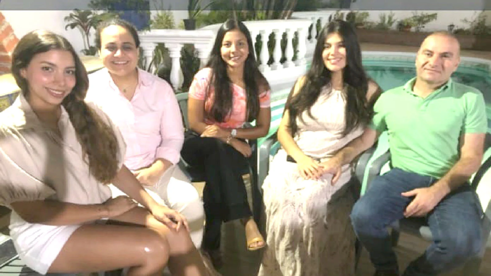 Lorena Mendoza, Mary Rodríguez, Leidys Quintero, Paula Correa, Dimitris Palexas.