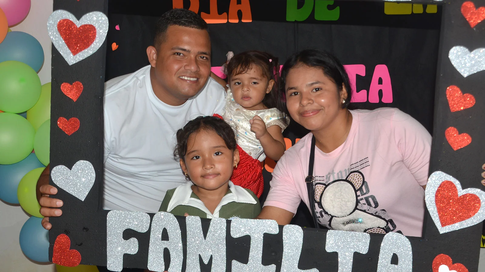 Celebración del día la familia