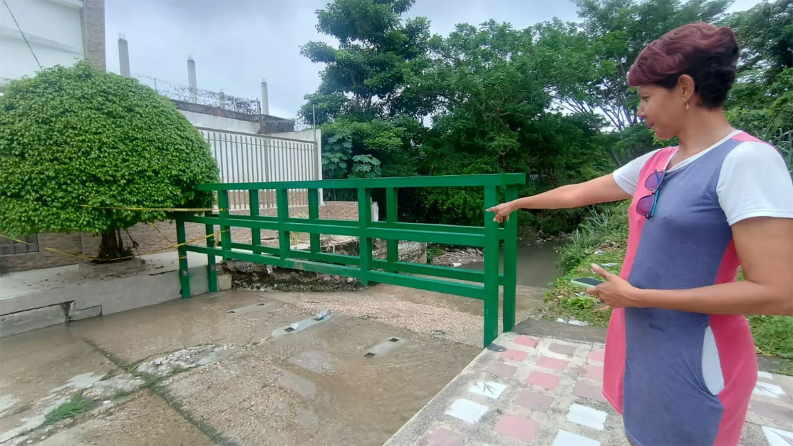 La medicina fue peor que la enfermedad: baranda de La Palma