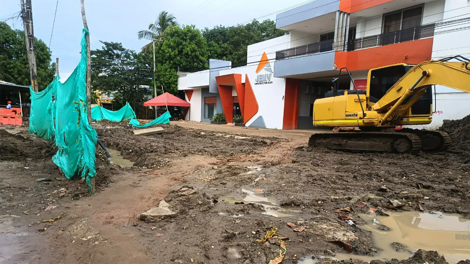 Las demoras en las obras de la Avenida Argelia generan crisis económica en Sincelejo